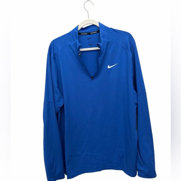 Nike Other - Nike Dri-FIT Element 1/2-Zip Top NKDH4949 Royal Blue XL